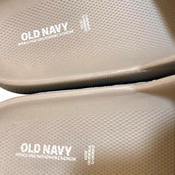 OLD NAVY Single Strap Platform Slide Sandals in Tan NEW! - Picture 6 of 8